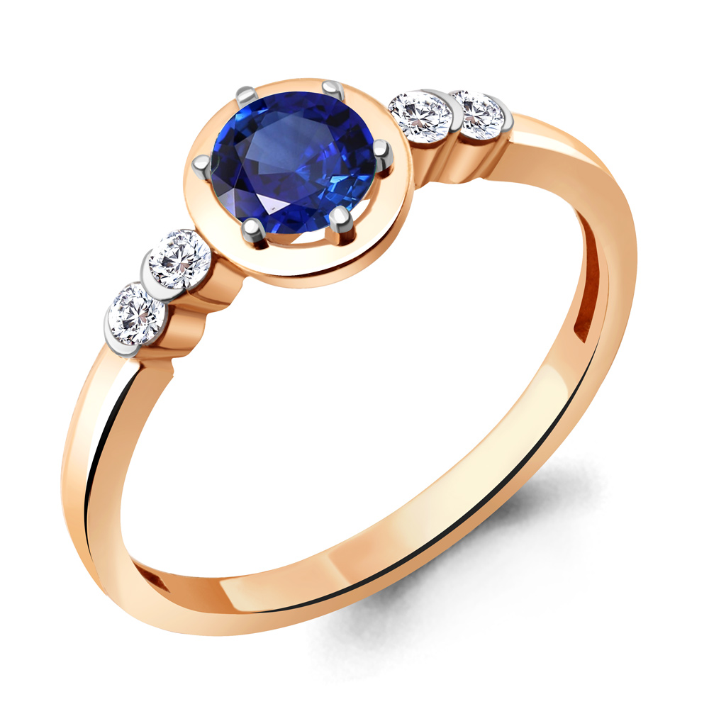 

Кольцо из серебра с фианитом Aquamarine Aquamarine 67283АБ_925_з р. 17, 67283АБ_925_з