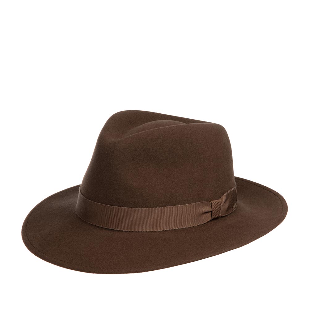 Шляпа мужская Bailey 37173BH AMMON коричневая, р. 61