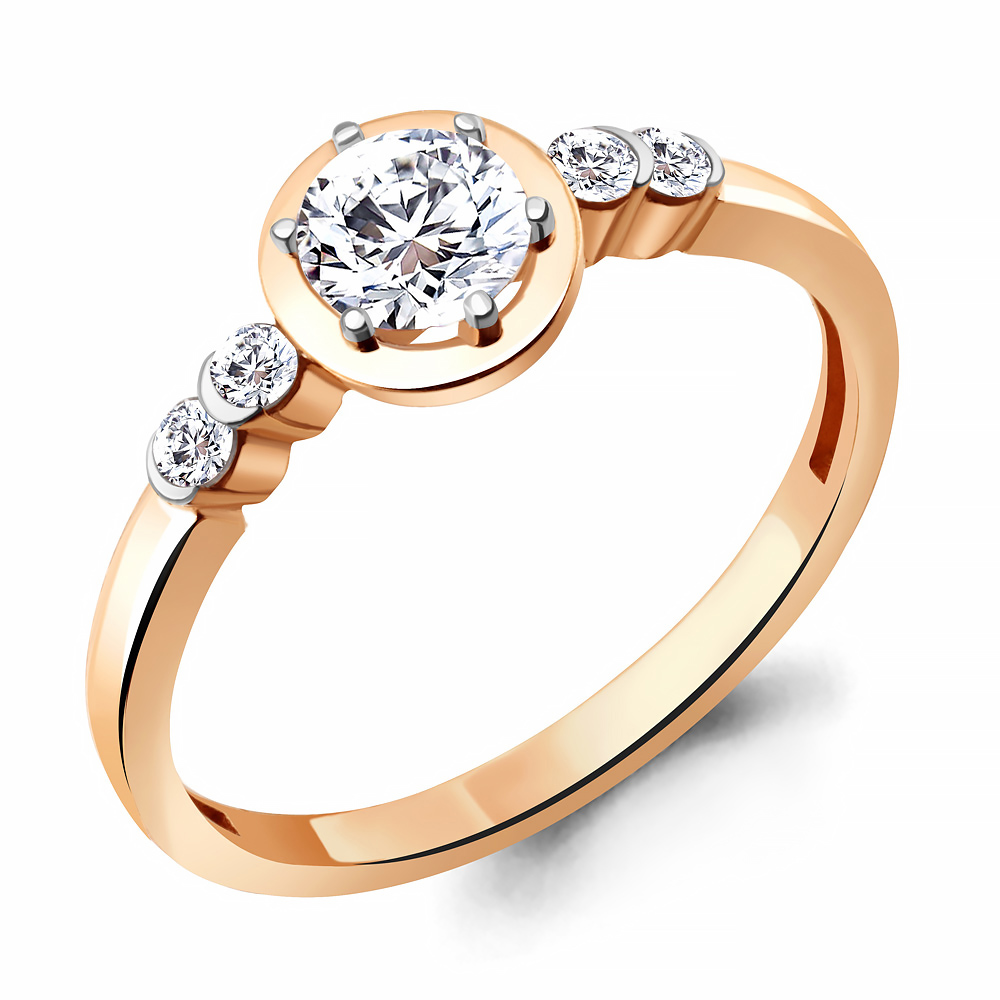 

Кольцо из серебра с фианитом Aquamarine Aquamarine 67283А_925_з р. 18,5, 67283А_925_з