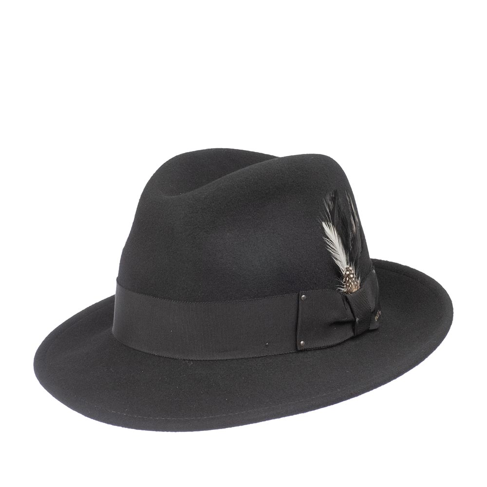 Шляпа мужская Bailey 7034 BLIXEN черная, р. 63