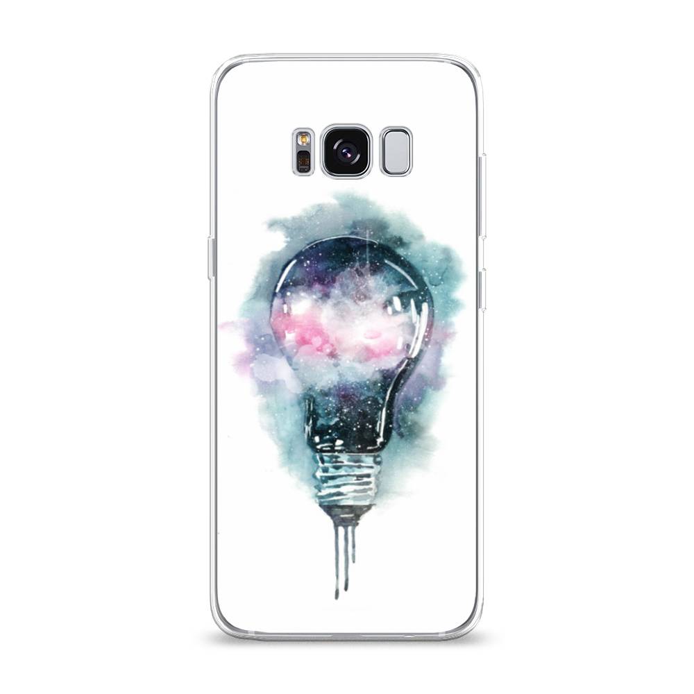 

Чехол на Samsung Galaxy S8 "Волшебная лампа", Белый;серый, 24750-4