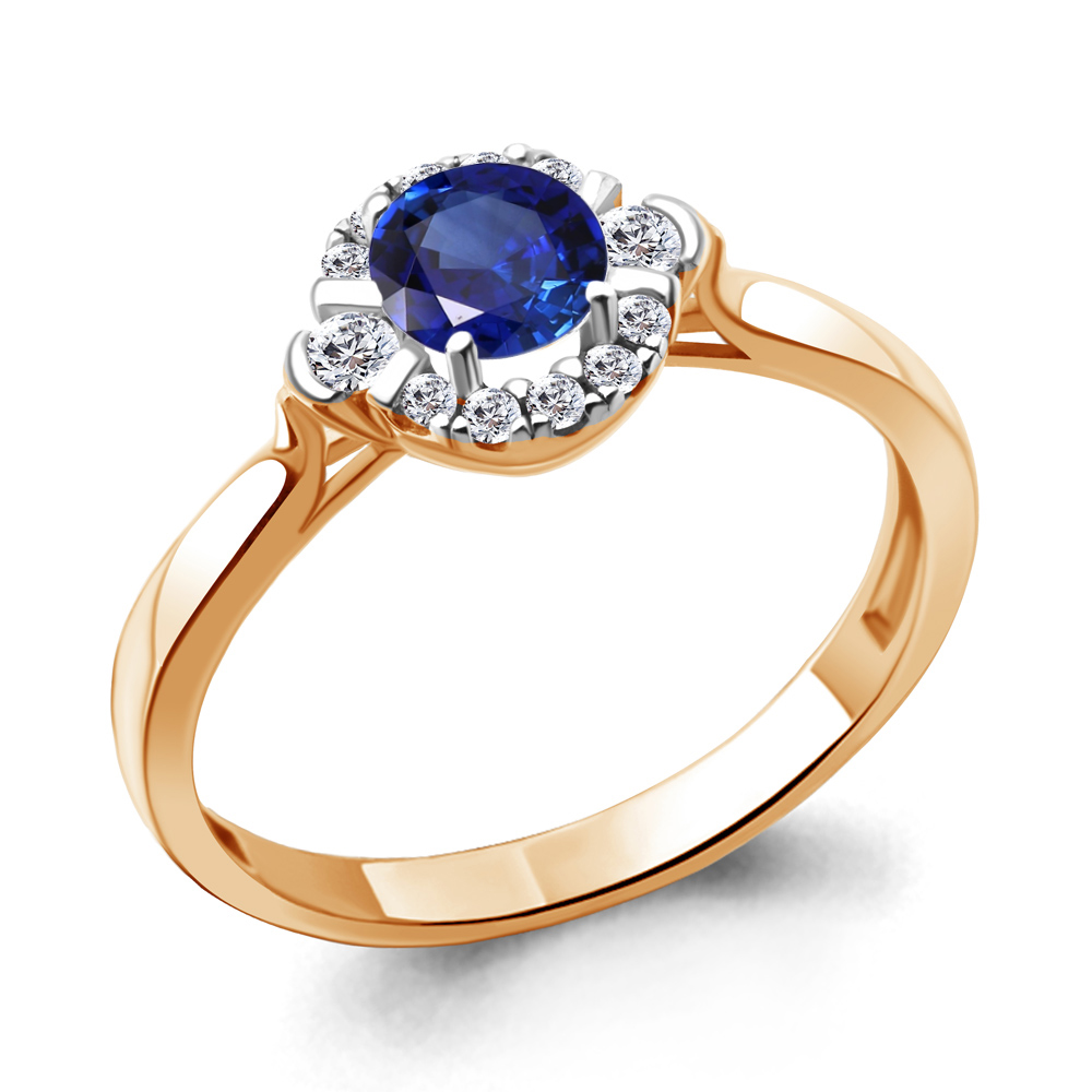 

Кольцо из серебра с фианитом Aquamarine Aquamarine 67282АБ_925_з р. 19, 67282АБ_925_з