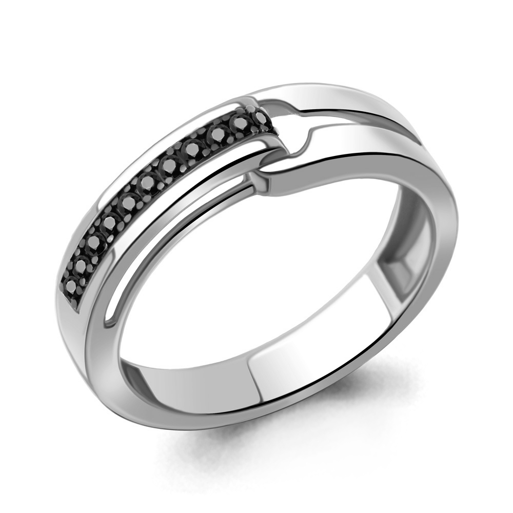 

Кольцо из серебра с кристаллом ювелирным Aquamarine Aquamarine 67278Ч_925_р р. 20, 67278Ч_925_р