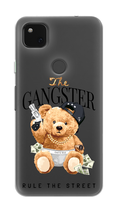 

Чехол на Google Pixel 4A "The Gangster", Бежевый;серый;черный, 270650-6