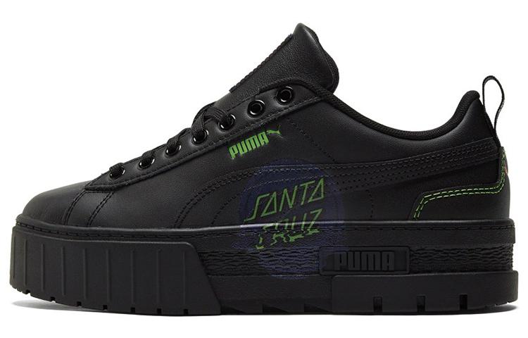 

Кеды унисекс Puma Santa Cruz x Mayze черные 37.5 EU, Черный, Santa Cruz x Mayze