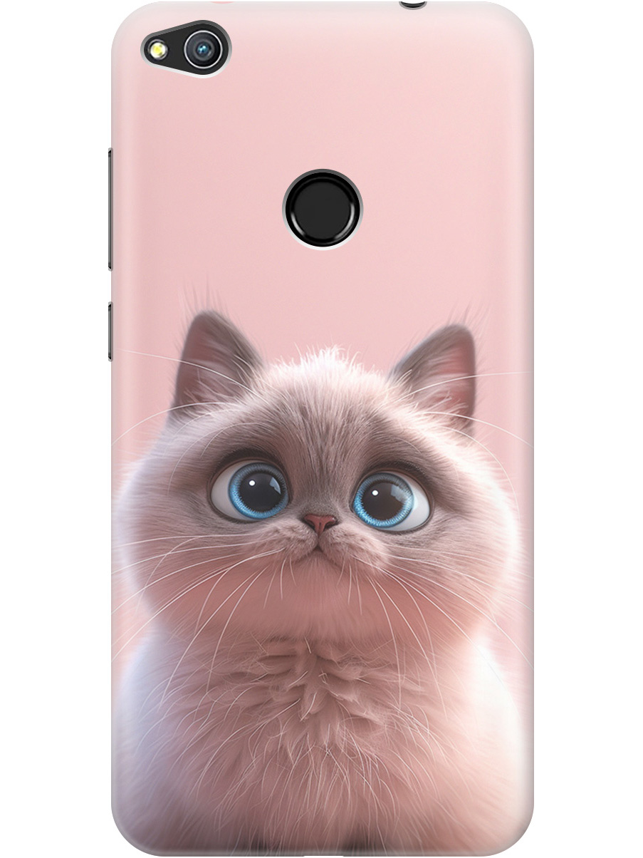 

Силиконовый чехол на Honor 8 Lite / Huawei P8 Lite (2017) с принтом "Милейший котик", Прозрачный;розовый;серый, 714714511