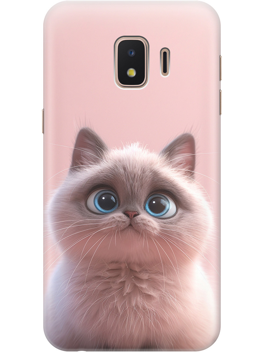 

Силиконовый чехол на Samsung Galaxy J2 Core с принтом "Милейший котик", Прозрачный;розовый;серый, 720544711