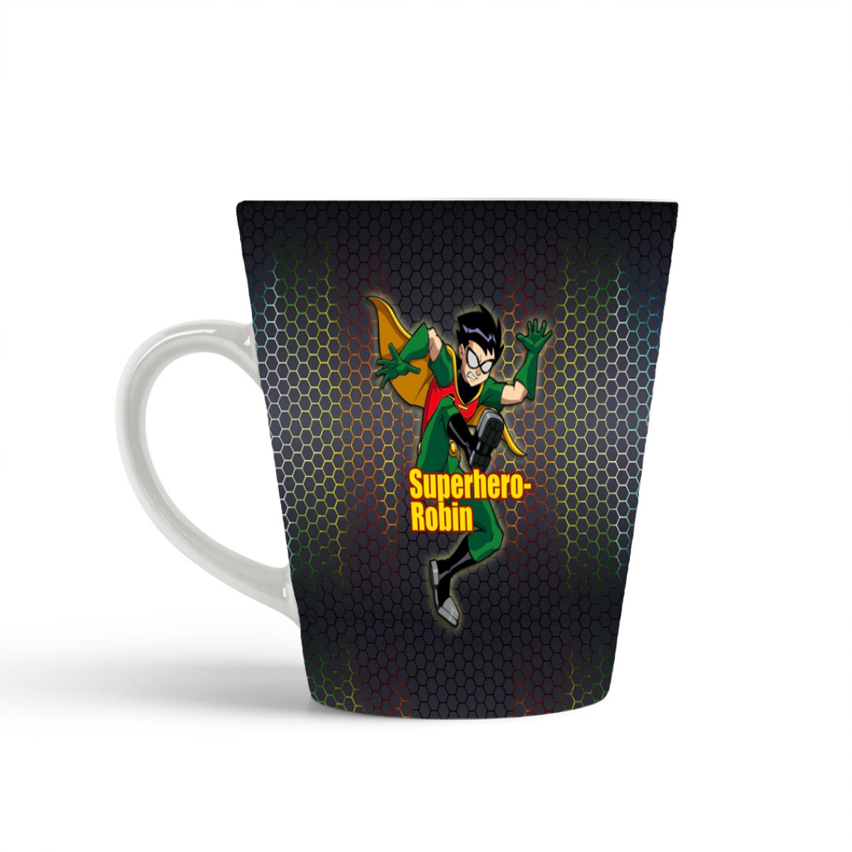 

Кружка-латте CoolPodarok Superhero Robin