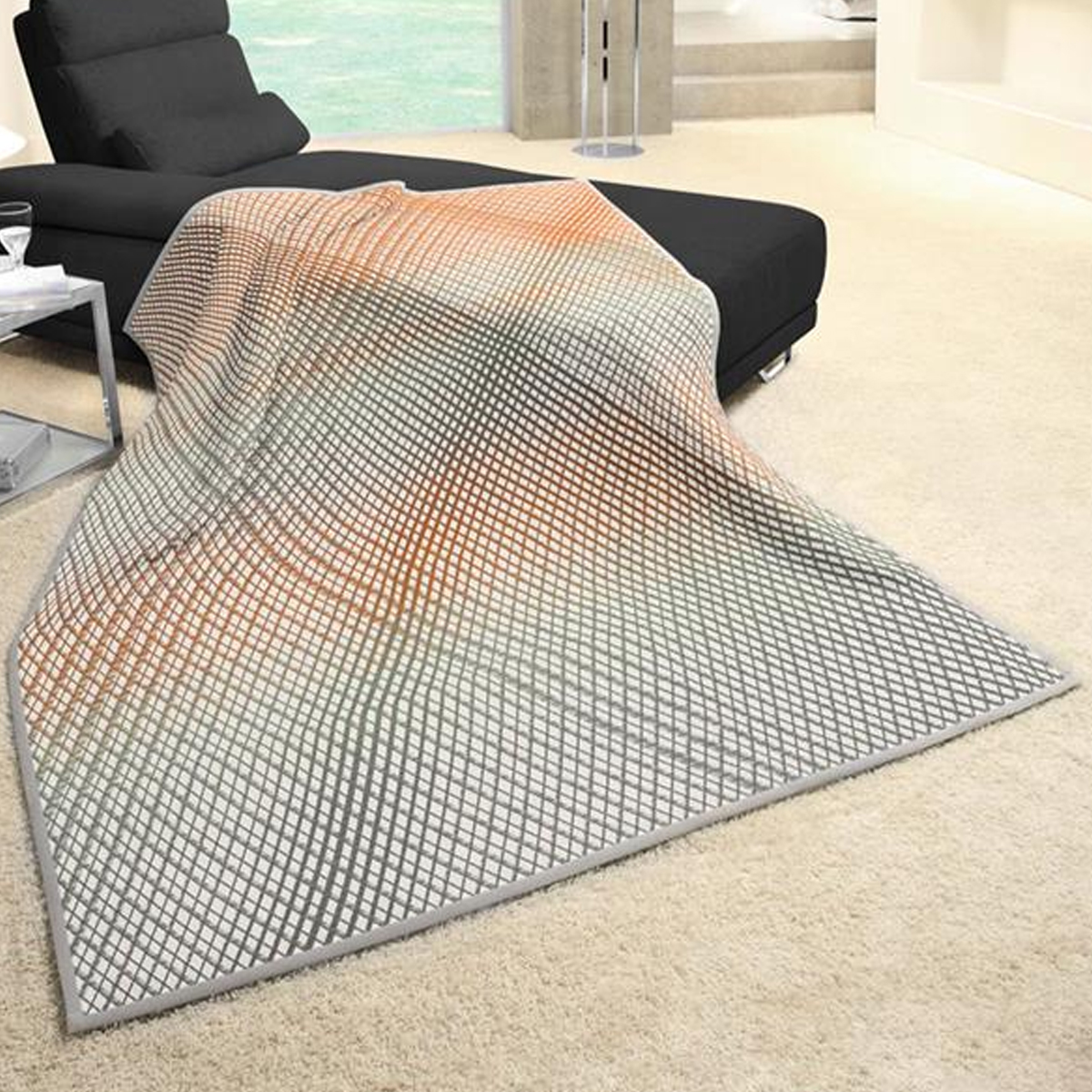 

Плед Biederlack Cotton Home Threads Curry