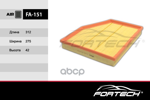 

Воздушный фильтр FORTECH FA151