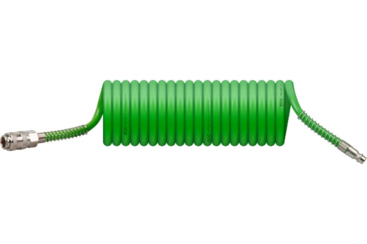 фото Шланг полиэтиленовый спиральный 6.5/10 мм, 5 м eco ahe-0560 eko