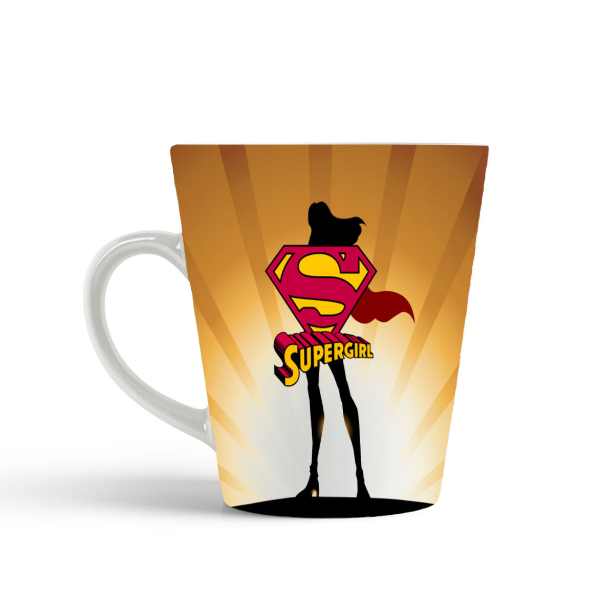 

Кружка-латте CoolPodarok Super girl