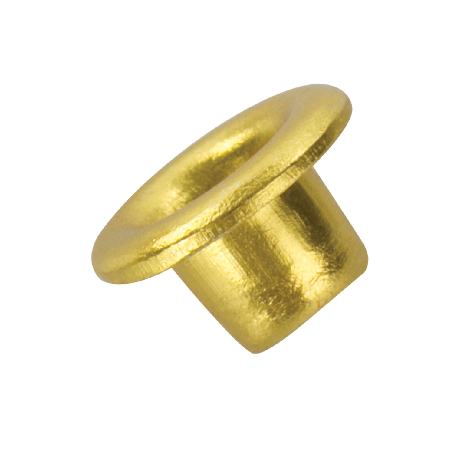 фото Люверсы brauberg, 250 штук, внутренний диаметр 4,8 мм, длина 4,6 мм, золотистые