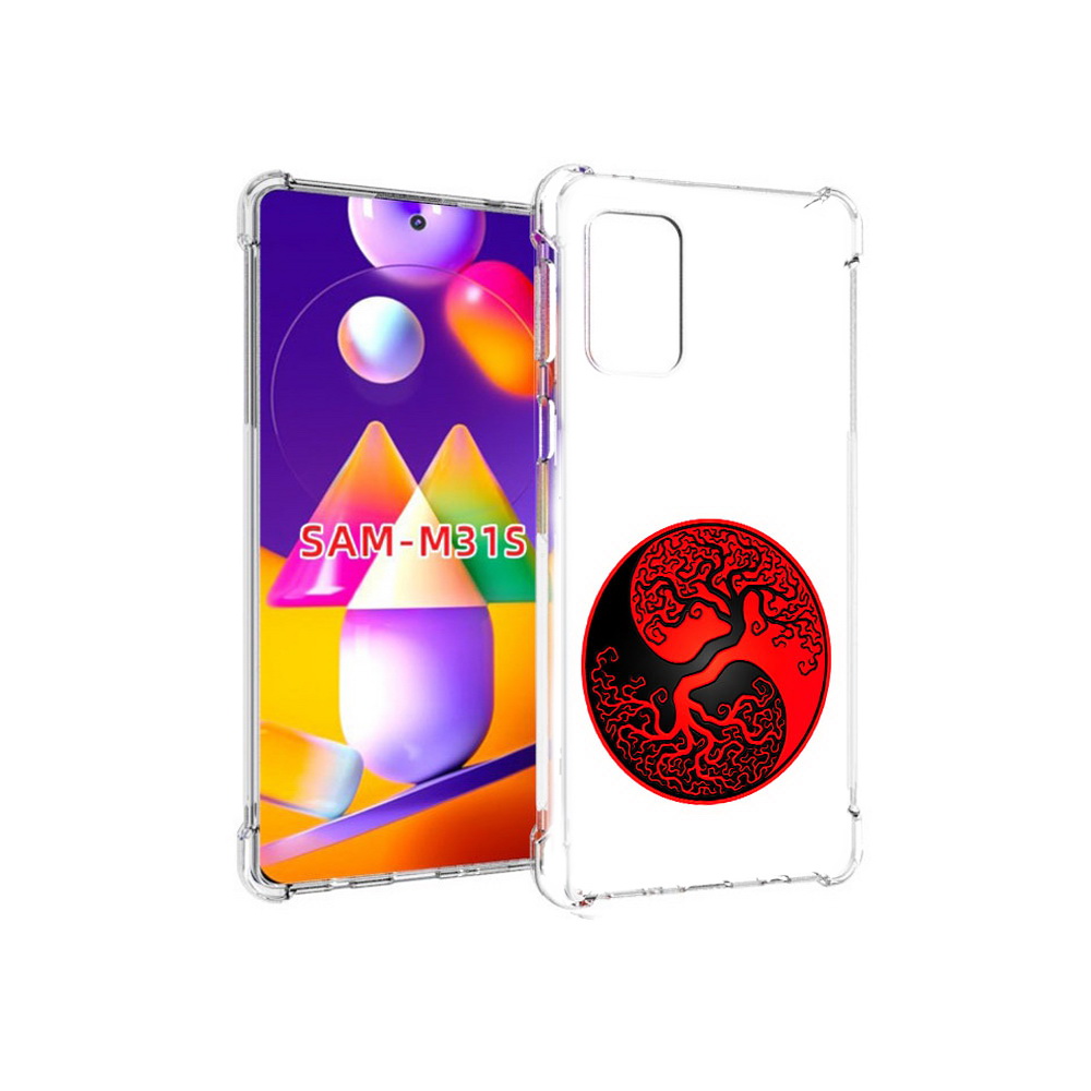 

Чехол MyPads Tocco для Samsung Galaxy M31s инь янь дерево (PT152186.489.379), Прозрачный, Tocco