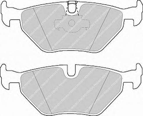 

Тормозные колодки FERODO задние для BMW 5 E39 1995-2003 FDB1075