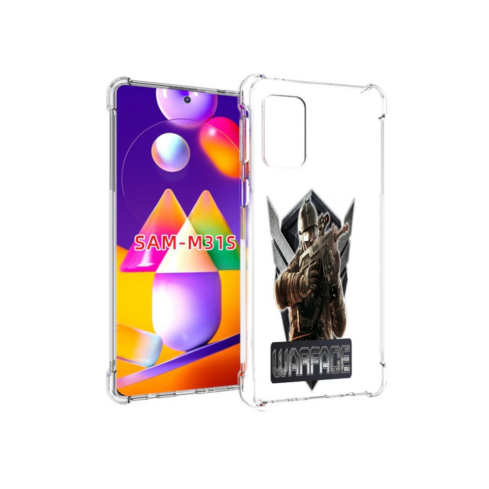 

Чехол MyPads Tocco для Samsung Galaxy M31s игра про войну (PT152186.489.374), Прозрачный, Tocco