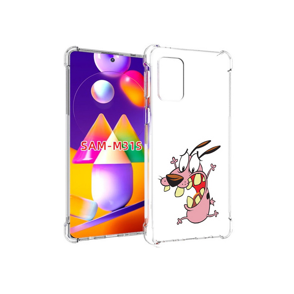 

Чехол MyPads Tocco для Samsung Galaxy M31s зубастый бобик (PT152186.489.371), Прозрачный, Tocco
