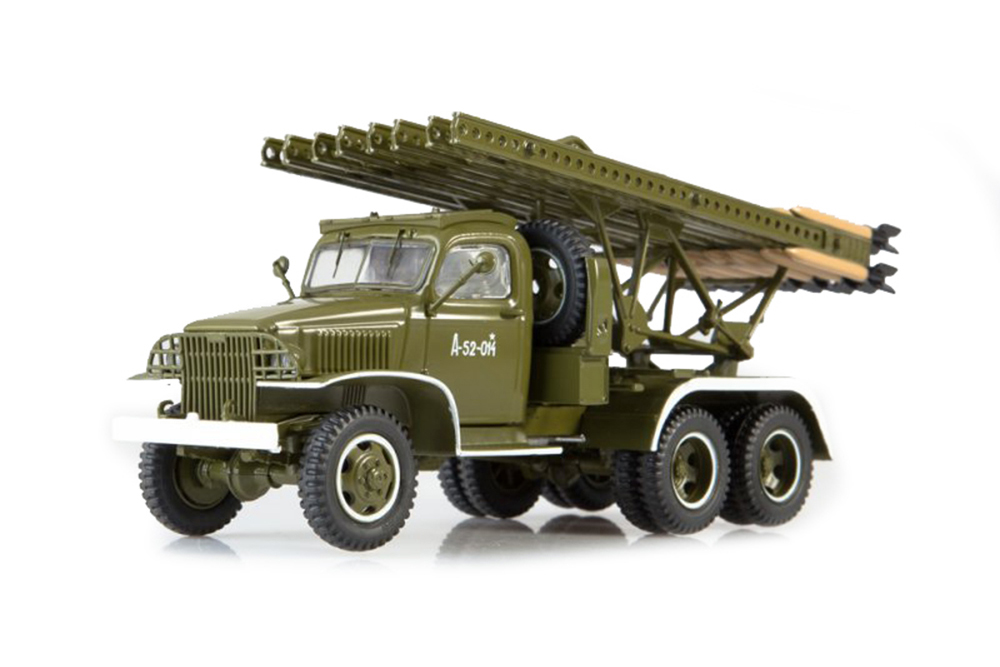 

Модель коллекционная SSM Gmc cckw 352 БМ-13 катюша, Зеленый