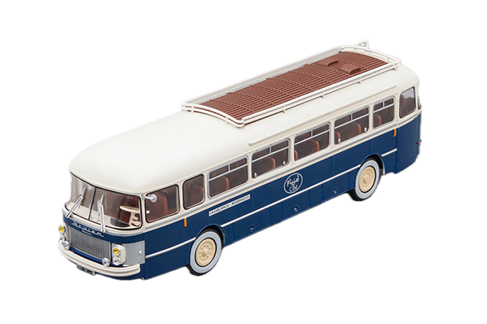 

Модель коллекционная Saviem chausson SC1 france 1960 из серии autobus & autocar du monde, Белый;синий