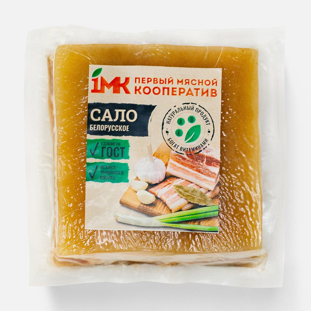 

Сало Первый мясной кооператив Белорусское 350 г