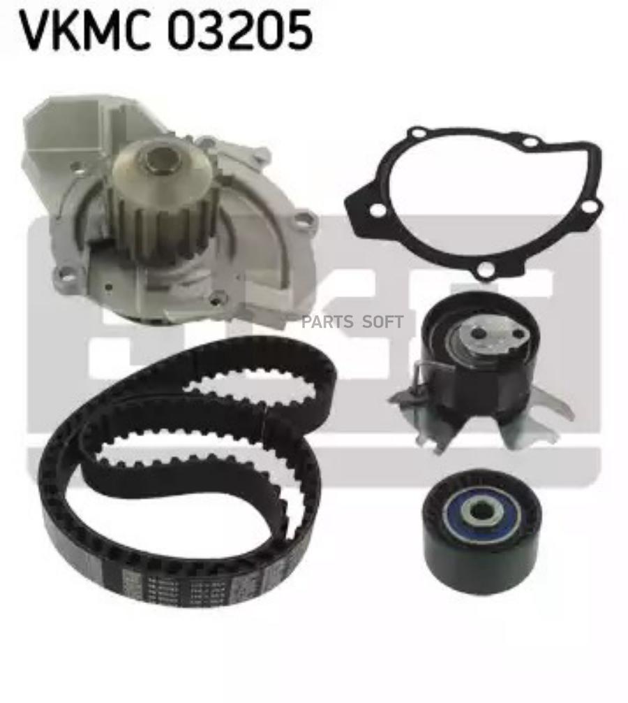 

Комплект Грм С Водяным Насосом Vkpc83207 Citroen. Fiat. Ford. Peugeot 2.0hdi Dw10cted4 Z=1