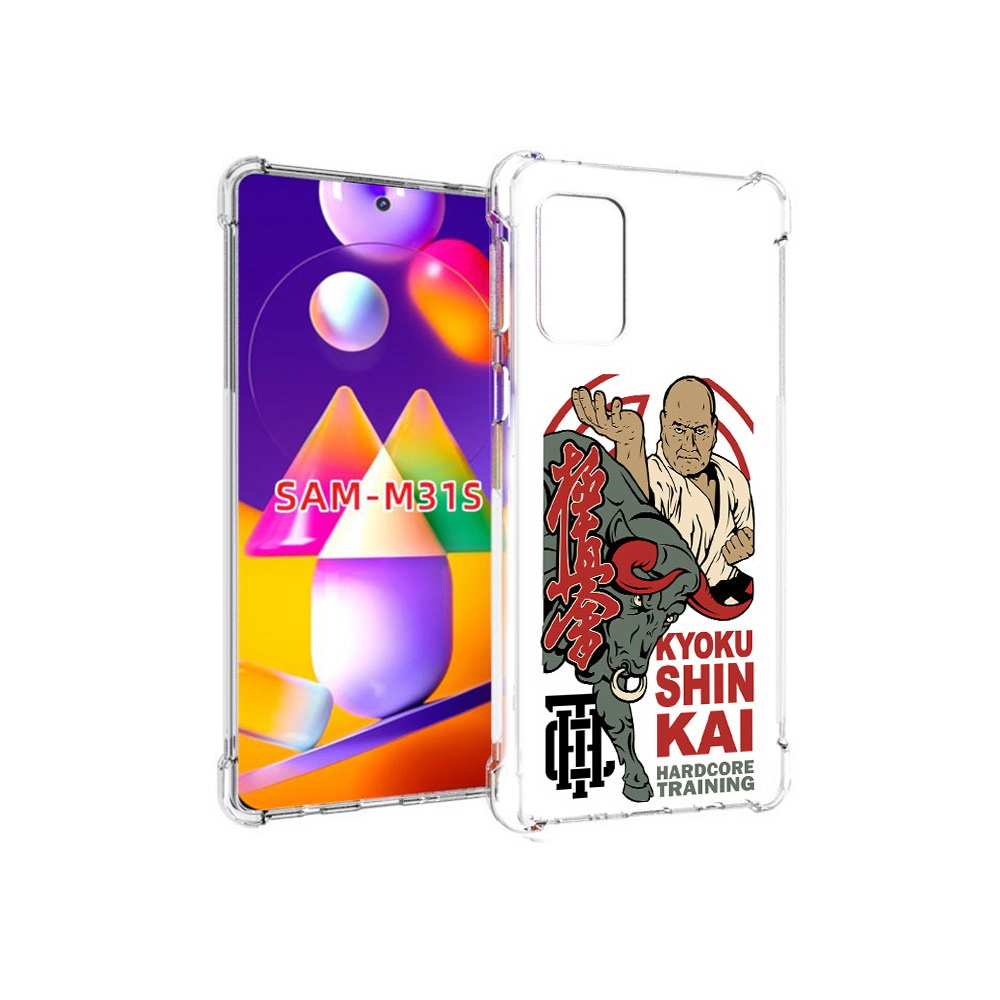 

Чехол MyPads Tocco для Samsung Galaxy M31s единоборства рисунок (PT152186.489.343), Прозрачный, Tocco