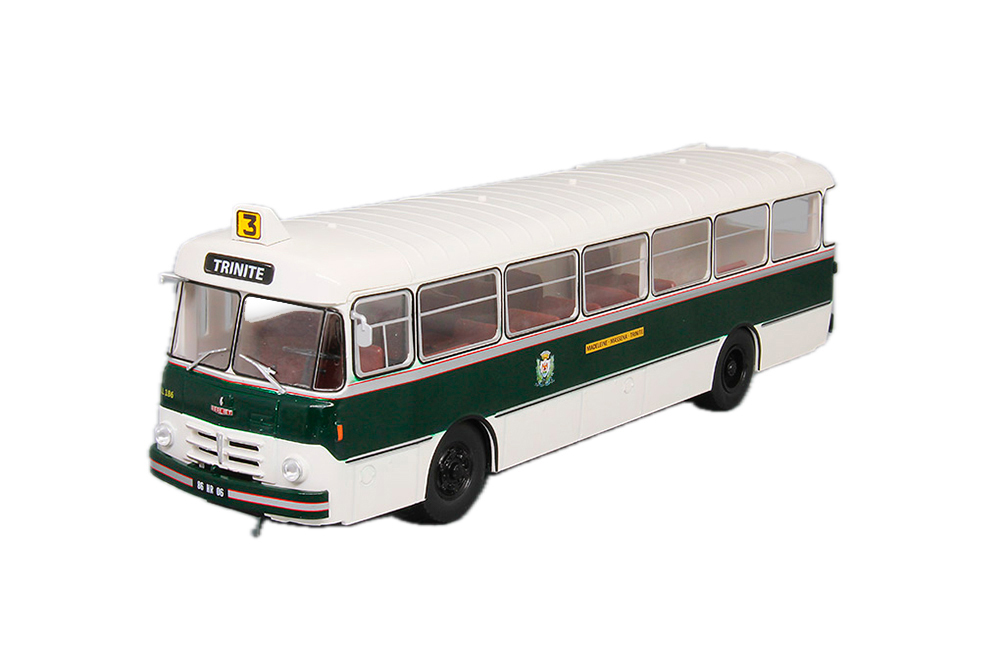 

Модель коллекционная ALTAYA Berliet plr 10 1955, white / green, Белый