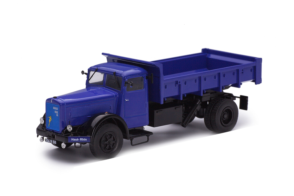 

Модель коллекционная HACHETTE Berliet gdm 10W tipper truck 1949 blue, Синий
