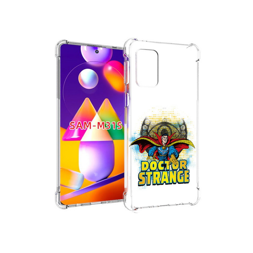

Чехол MyPads Tocco для Samsung Galaxy M31s доктор стренж рисунок (PT152186.489.335), Прозрачный, Tocco