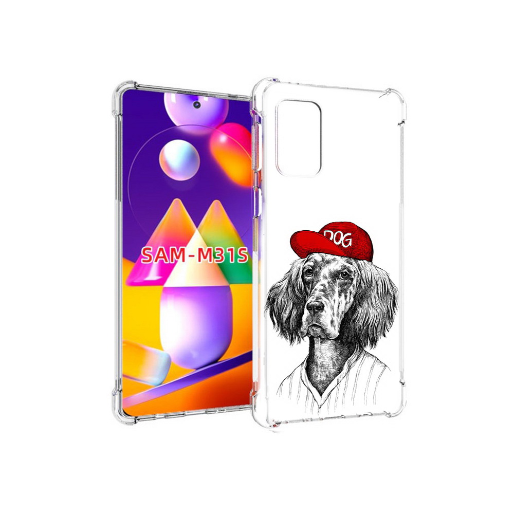 

Чехол MyPads Tocco для Samsung Galaxy M31s дог (PT152186.489.333), Прозрачный, Tocco