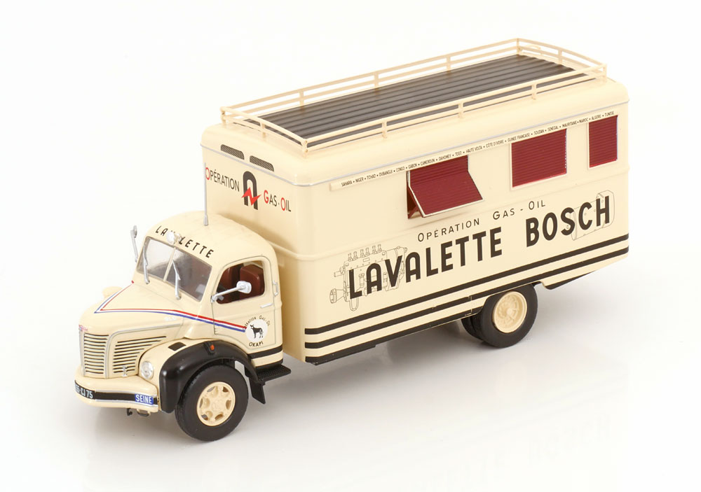 

Модель коллекционная HACHETTE Berliet GLC6 version ii lavalette bosch 1969 creme, Бежевый