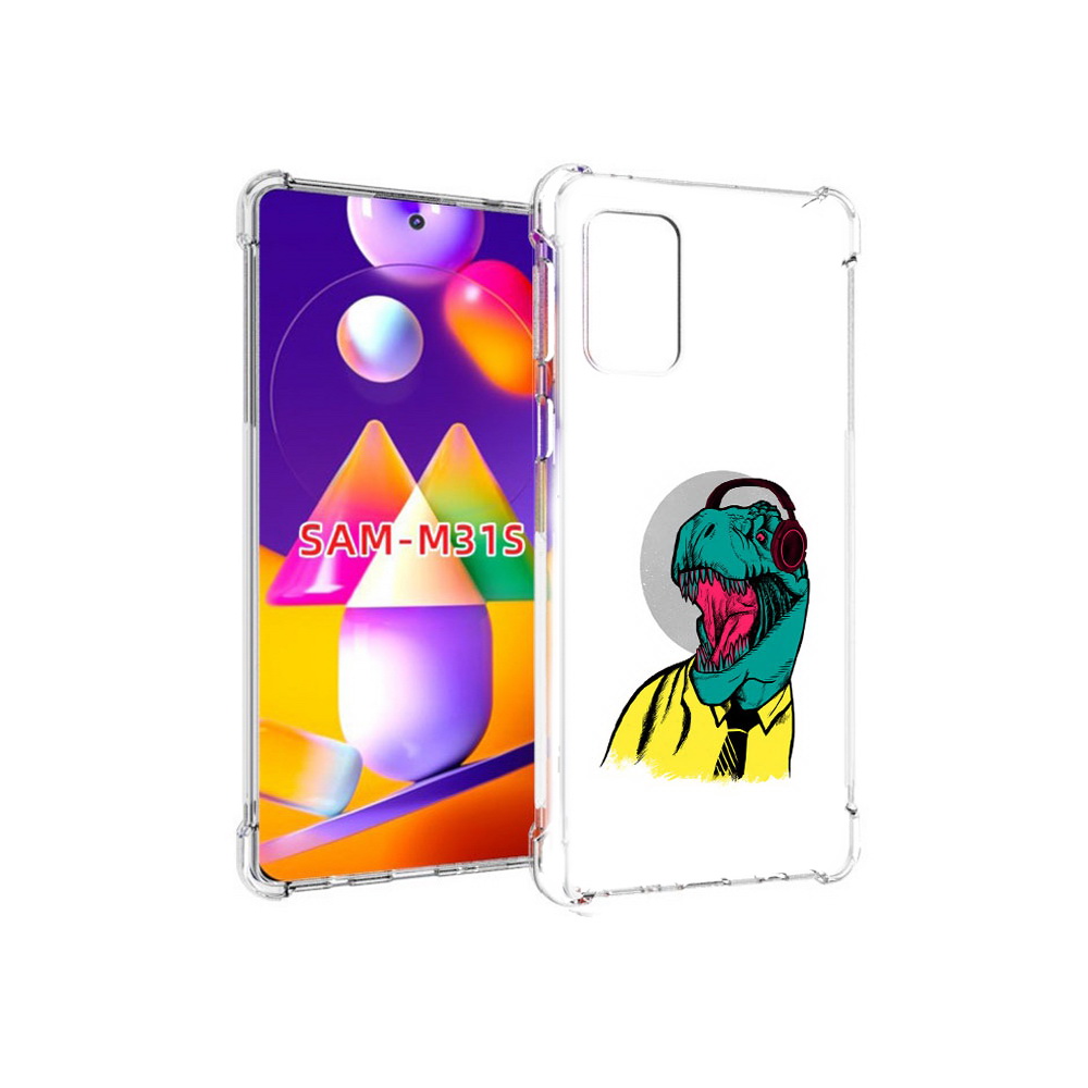 

Чехол MyPads Tocco для Samsung Galaxy M31s дино (PT152186.489.326), Прозрачный, Tocco