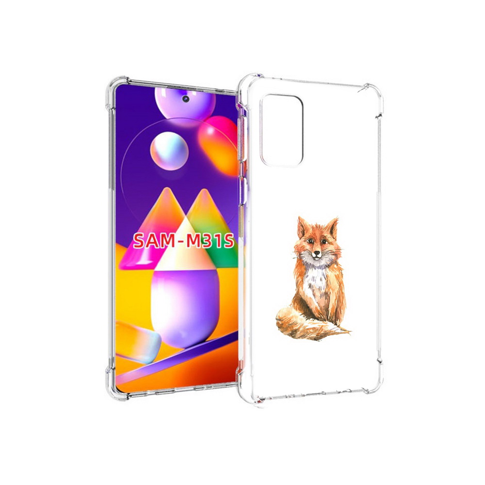 

Чехол MyPads Tocco для Samsung Galaxy M31s детская лиса (PT152186.489.320), Прозрачный, Tocco