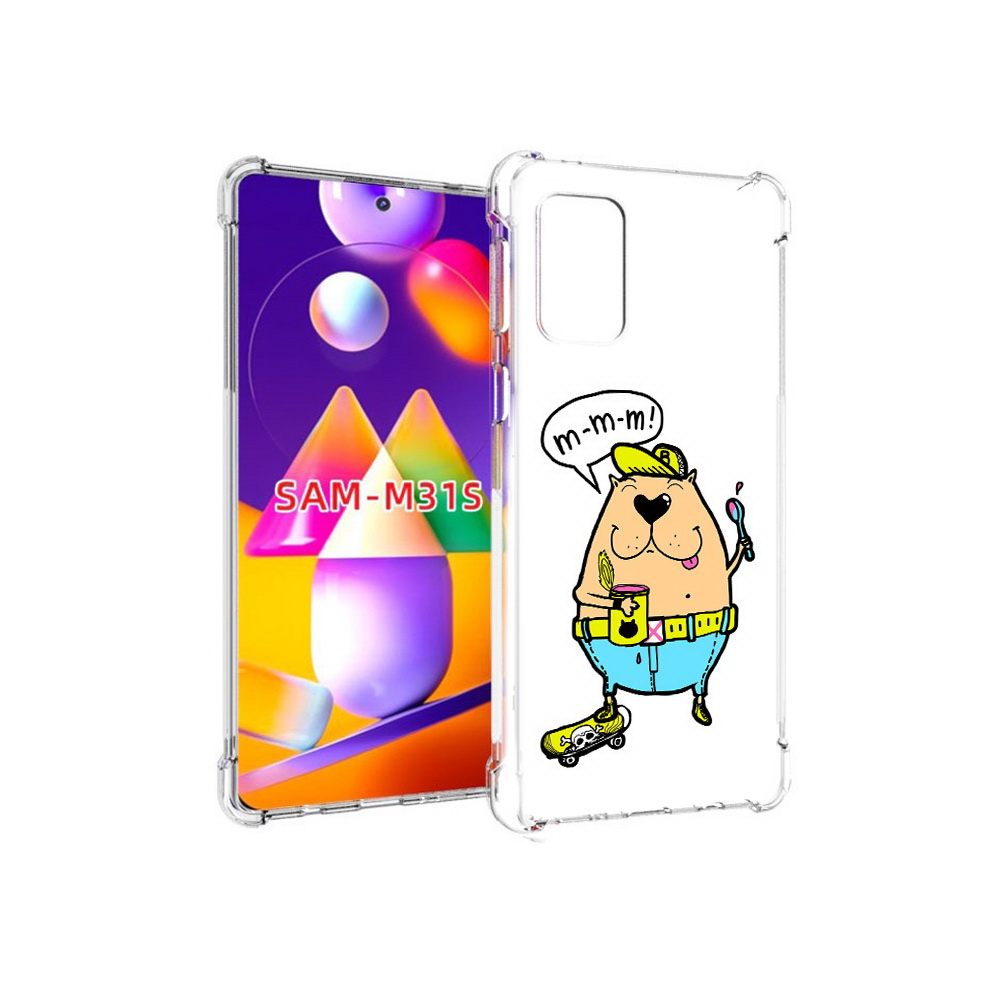 

Чехол MyPads Tocco для Samsung Galaxy M31s Бобр (PT152186.489.30), Прозрачный, Tocco
