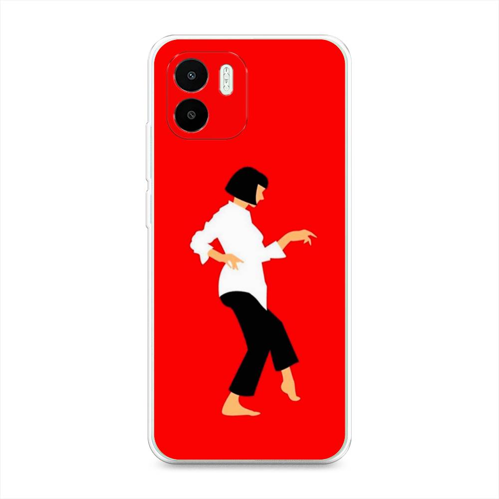 

Чехол Awog на Redmi A1 / Редми A1 "Криминальное чтиво 1", Красный;белый;черный