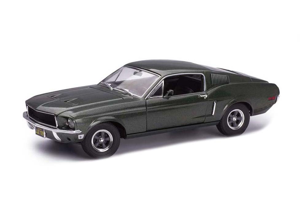 

Модель коллекционная GREENLIGHT Ford mustang gt fastback "bullitt" 1968 highland green, Зеленый