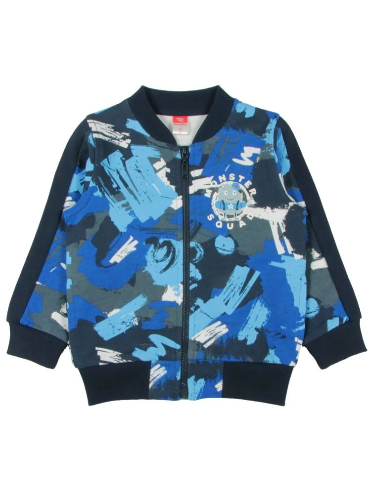 фото Куртка детская cherubino cwk 62490, темно-синий, 98