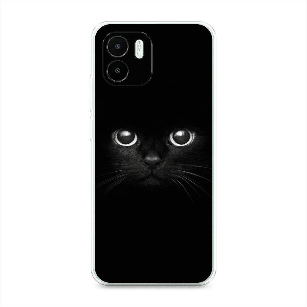 

Чехол Awog на Redmi A1 / Редми A1 "Взгляд черной кошки", Черный