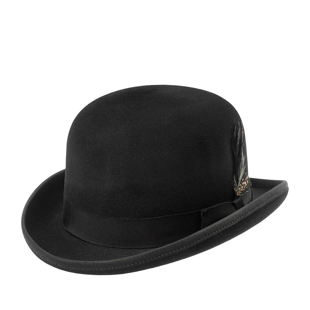 Шляпа мужская Bailey 3816 DERBY черная, р. 59