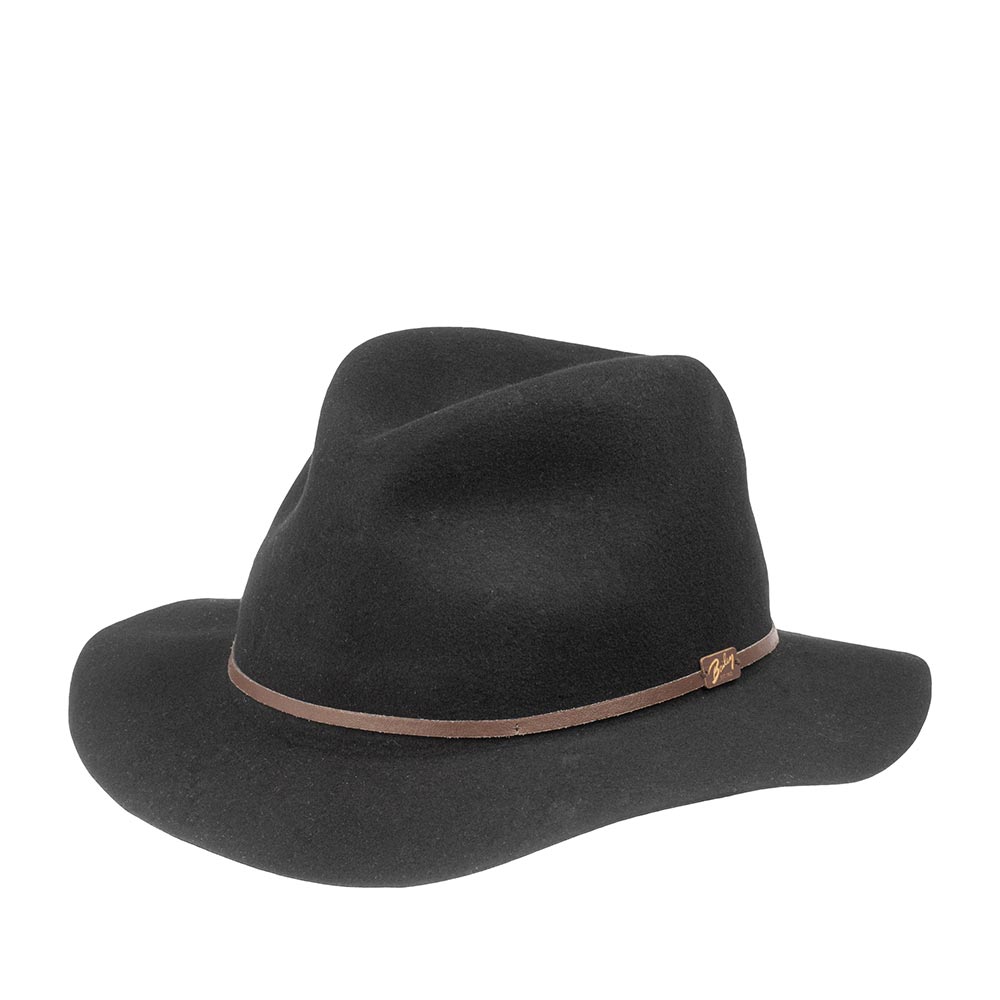 Шляпа мужская Bailey 1369 JACKMAN черная, р. 61