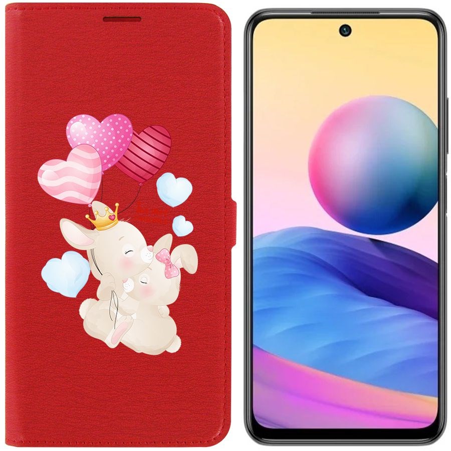 Чехол-книжка Eco Book для Xiaomi Redmi Note 10T Ты-моё счастье