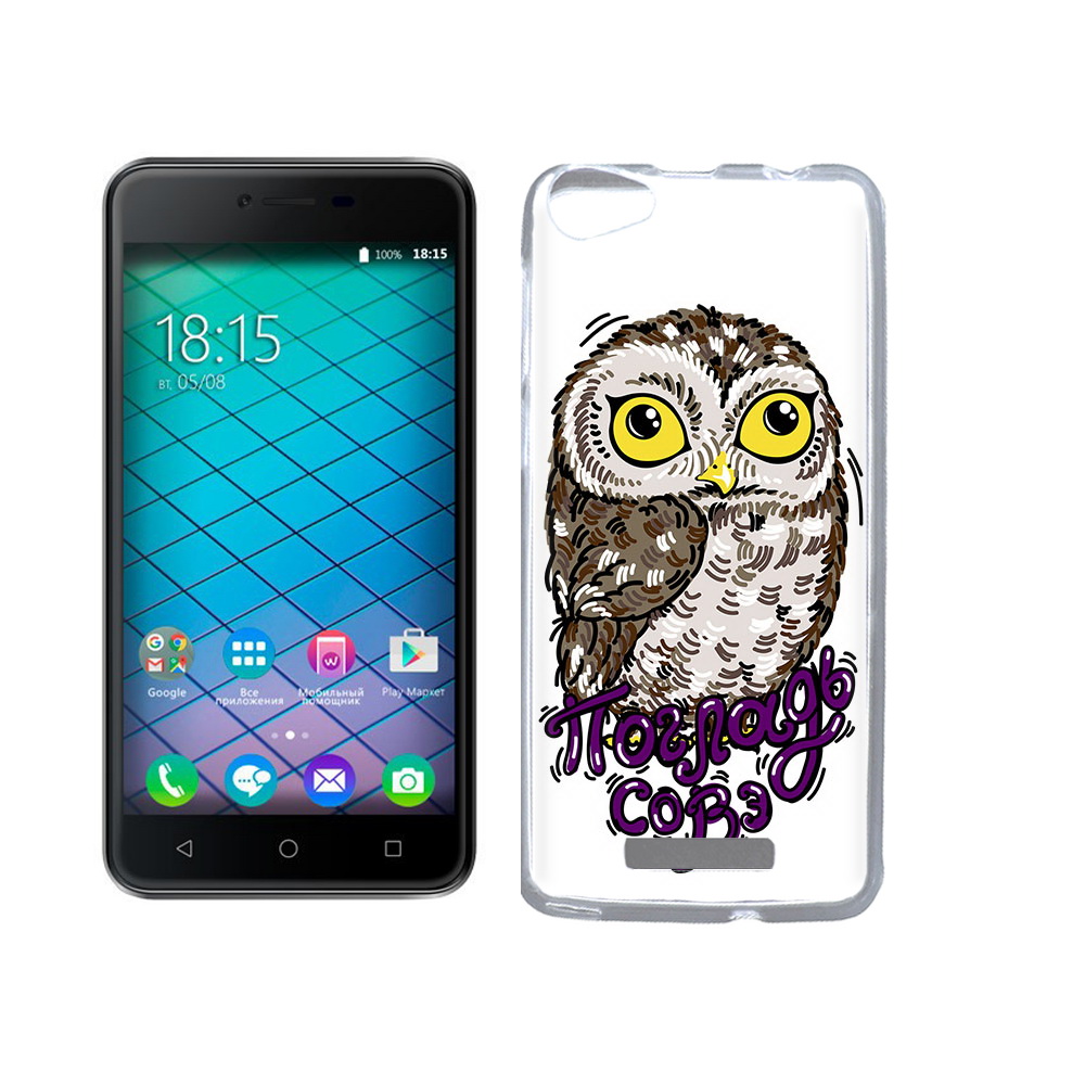 

Чехол MyPads Tocco для BQ 5059 Strike Power Погладь Совэ, Прозрачный, Tocco