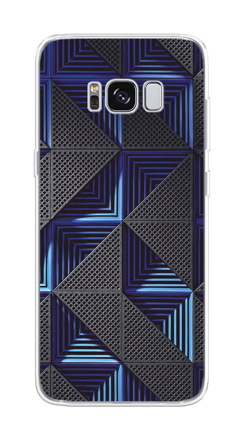

Чехол на Samsung Galaxy S8 "IBM", Серый;синий, 24750-3