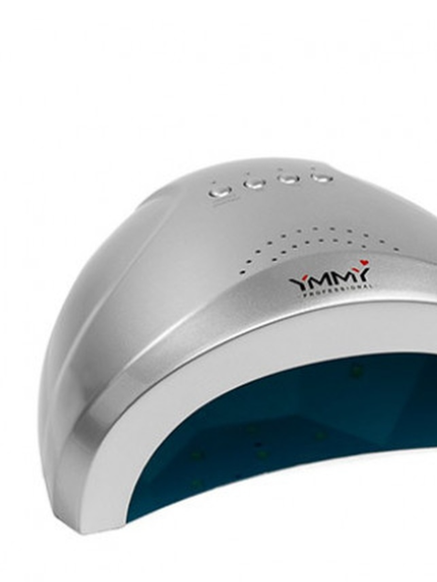 фото Лампа uv/led ymmy professional sun one, 48w, серебряная