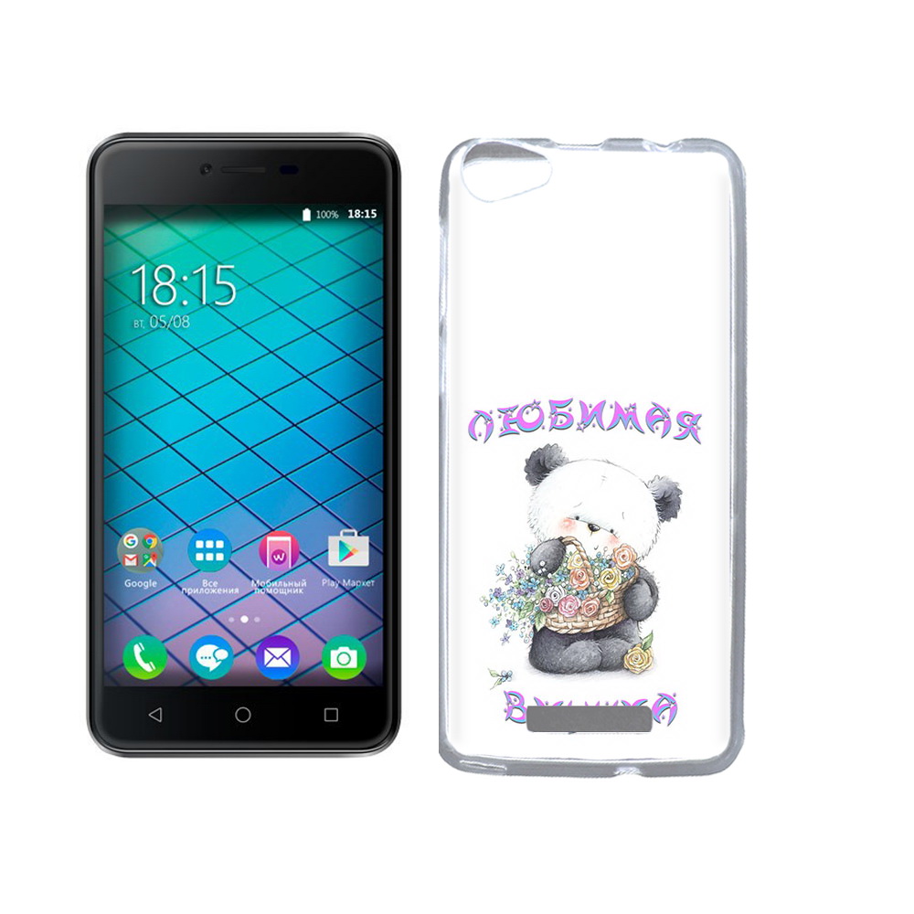 

Чехол MyPads Tocco для BQ 5059 Strike Power Любимая внучка, Прозрачный, Tocco