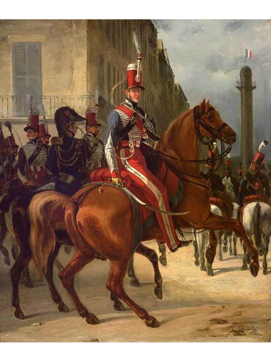 

Постер DRABS A3 Верне Эмиль Жан Орас The Duke of Chartres on Horseback