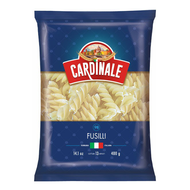 фото Макаронные изделия сardinale fusilli 400 г cardinal