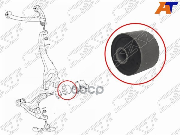 

САЙЛЕНТБЛОК ПЕРЕДНЕГО НИЖНЕГО РЫЧАГА ЗАДНИЙ LEXUS LS430/CELSIOR 00-06