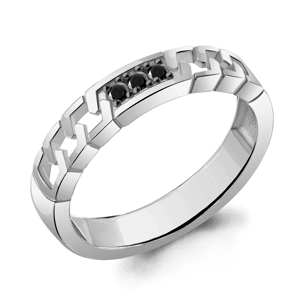 

Кольцо из серебра с кристаллом ювелирным Aquamarine Aquamarine 67274Ч_925_р р. 16,5, 67274Ч_925_р