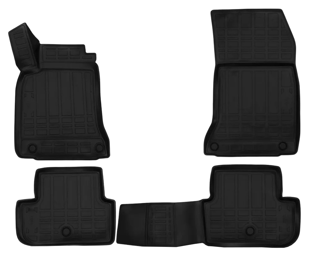 Nissan Коврики 3D В Салон Infiniti Qx55, 2021->, 4 Шт. (Полиуретан, Черные) / Инфинити Кх5